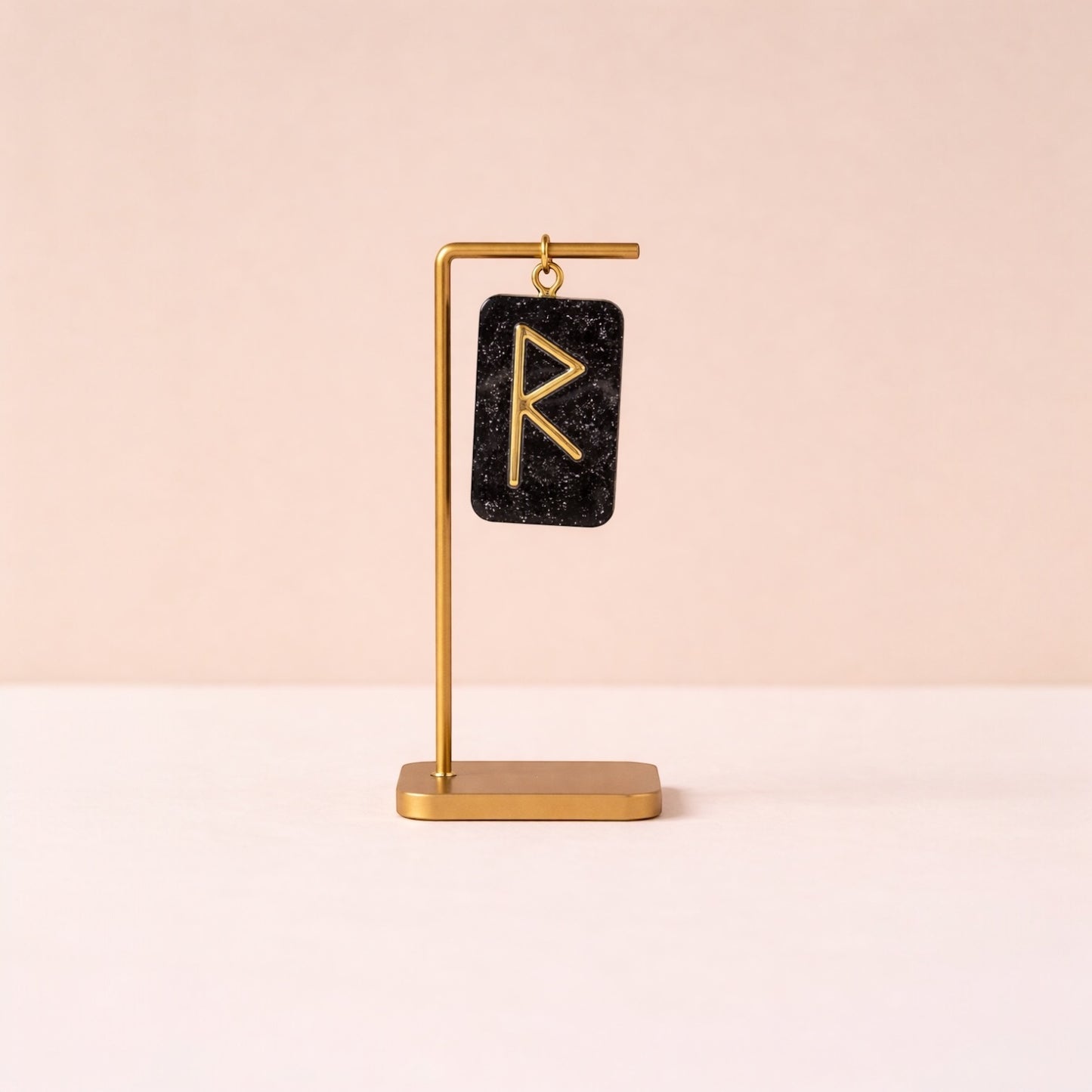 Raidho Rune Kolye – Yolculuk, Hareket ve Yaşam Döngüsü I Enerji Amulets I El Yapımı Reçine Kolye Ucu