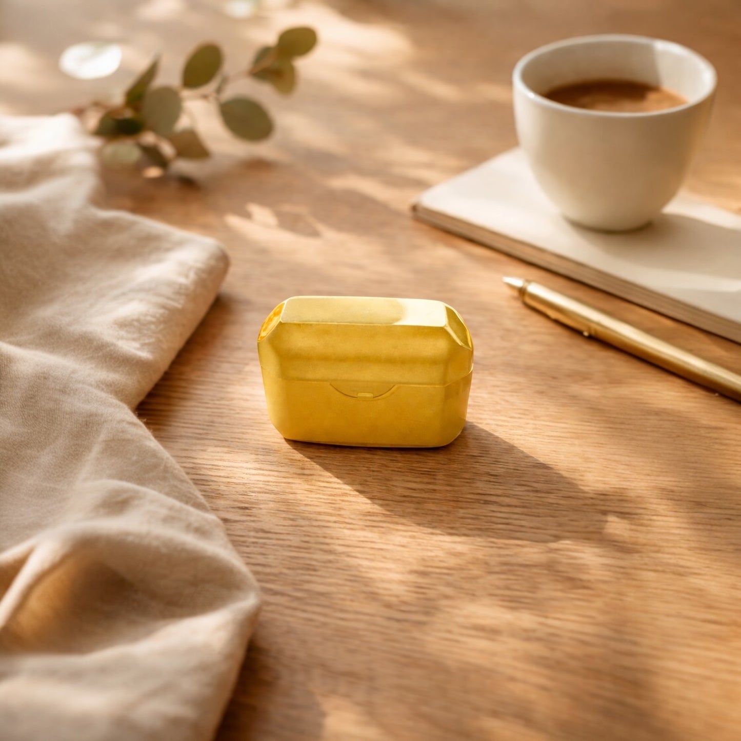 Apple AirPods 4. Nesil Uyumlu El Yapımı Reçine Kılıf - Lüks ve Şık Koruma