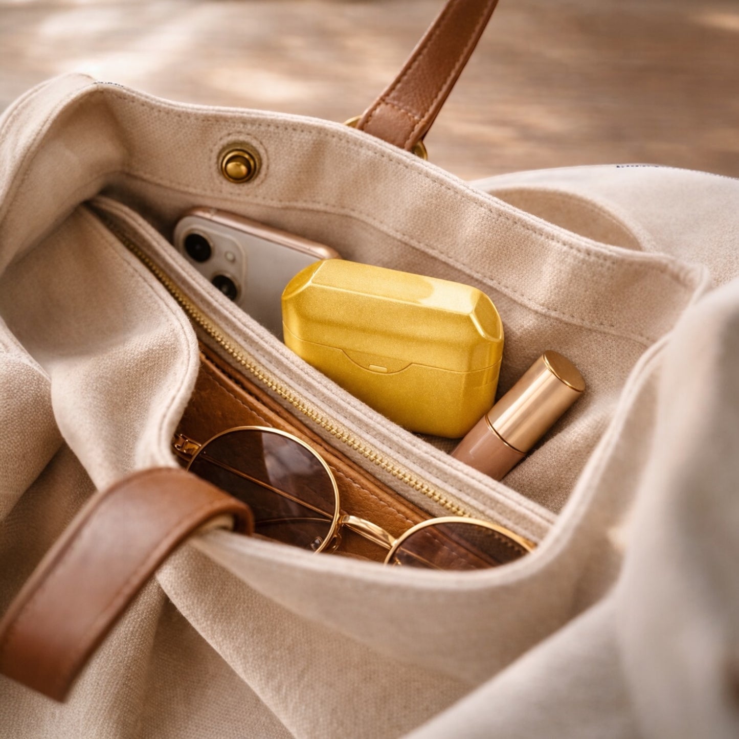 Apple AirPods 4. Nesil Uyumlu El Yapımı Reçine Kılıf - Lüks ve Şık Koruma