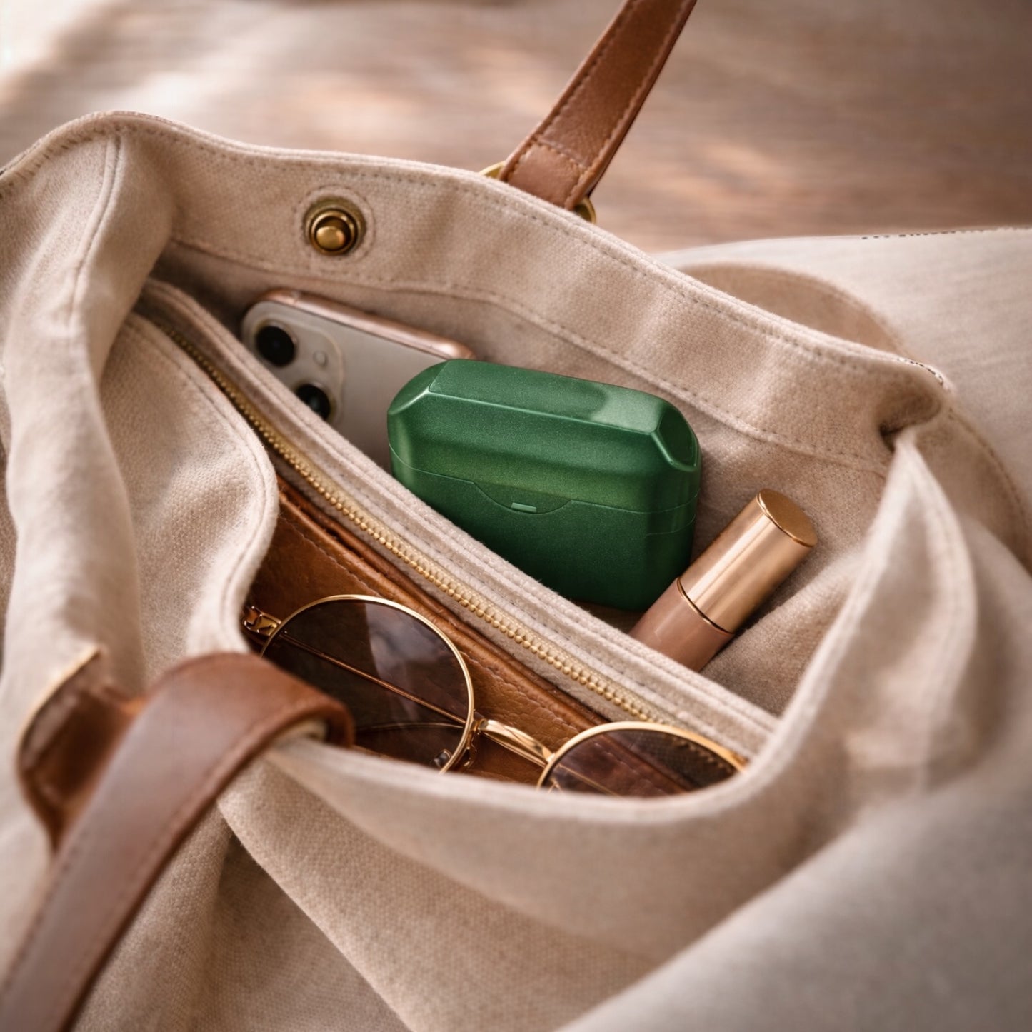 Apple AirPods 4. Nesil Uyumlu El Yapımı Reçine Kılıf - Lüks ve Şık Koruma