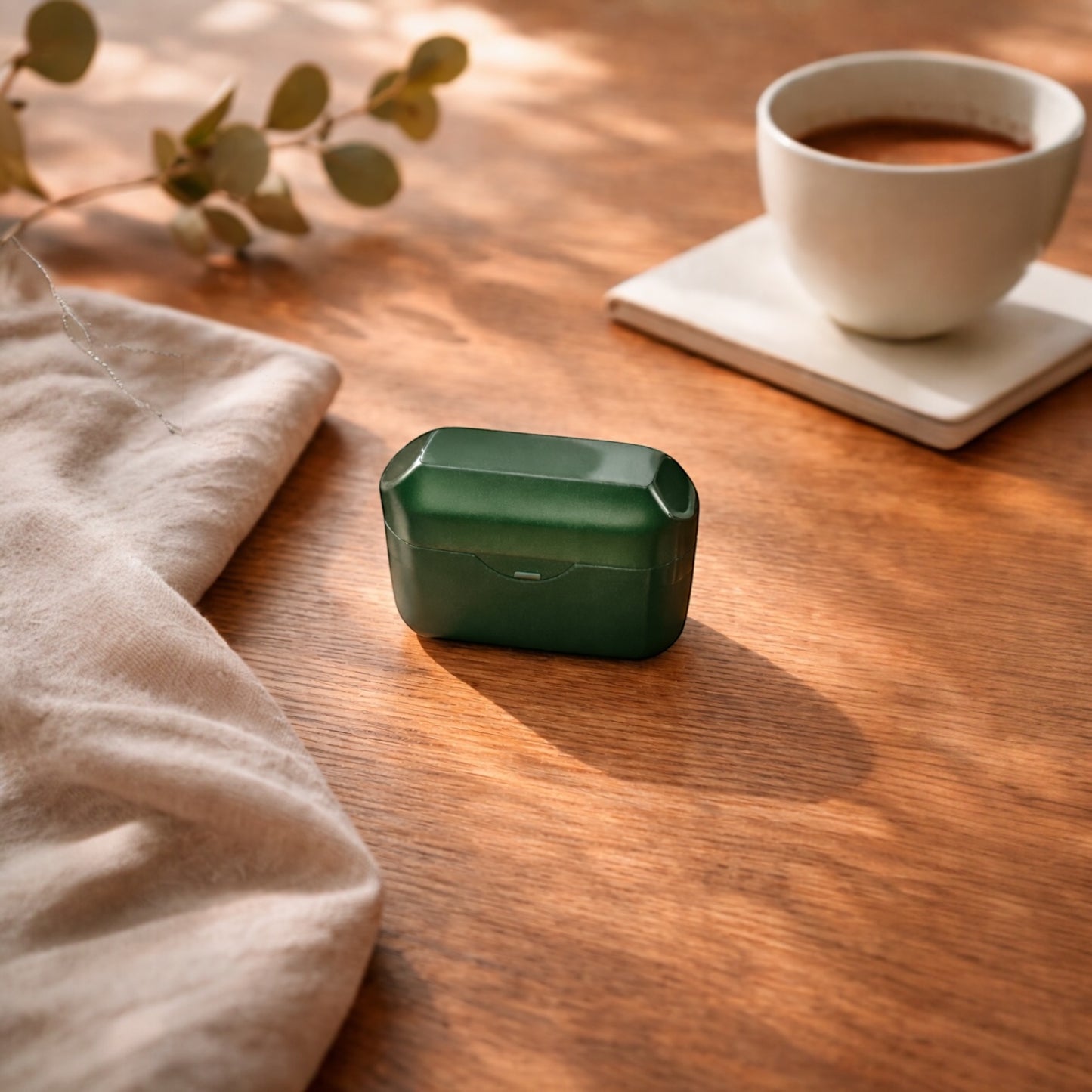 Apple AirPods 4. Nesil Uyumlu El Yapımı Reçine Kılıf - Lüks ve Şık Koruma