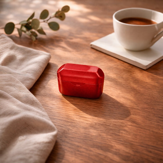 Apple AirPods 4. Nesil Uyumlu El Yapımı Reçine Kılıf - Lüks ve Şık Koruma